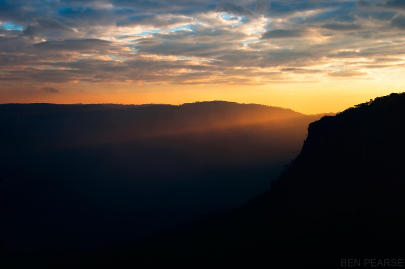 Shafts of light - Ben Pearse Photography