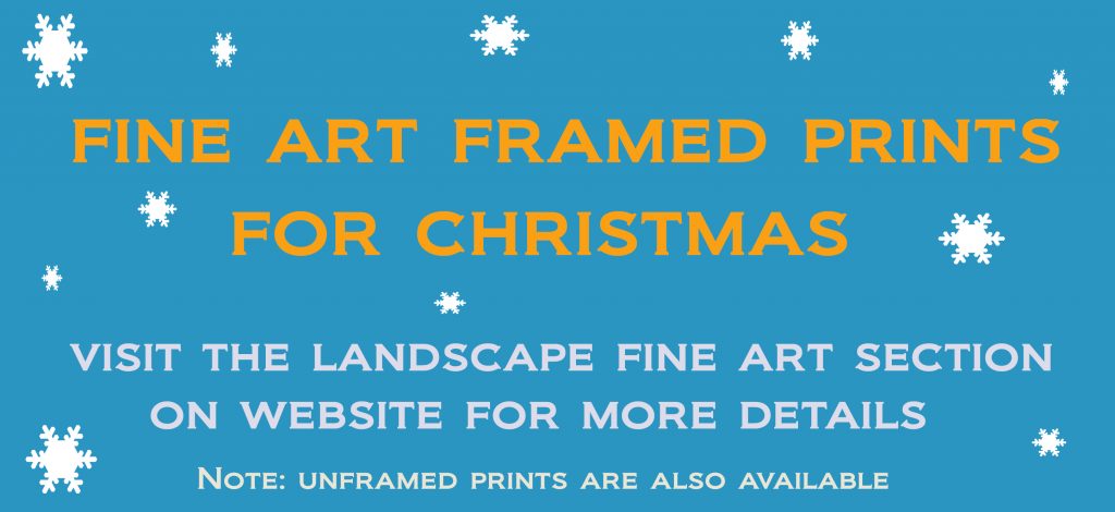 Blue mountains fine art landscape prints for Christmas