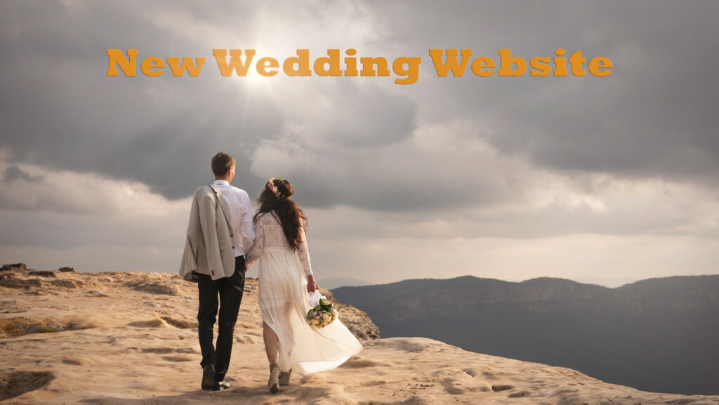 New Wedding Website